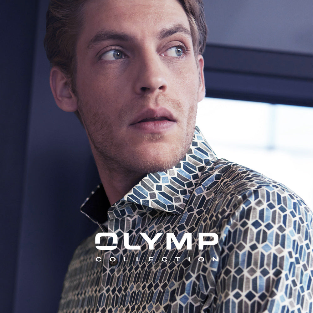 olymp-level-5-body-fit-vilagoskek-blue-drapp-retro-mintas-elegansan-sportos-nyari-ferfi-ing-extra-karcsusitott-divatos-elegans-oltozkodes-ruhazat-vasalasmentes