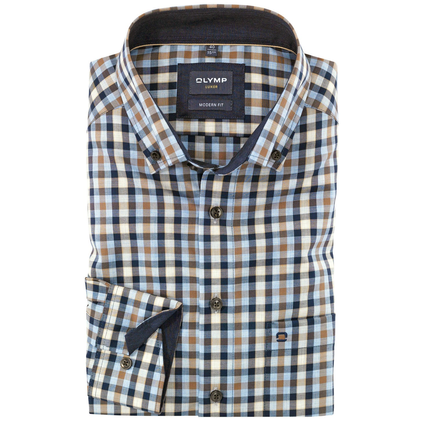 olymp-luxor-modern-fit-gingham-kockas-kek-barna-drapp-negyzetracsos-farmeres-ferfi-vasalasmentes-ing-extra-karcsusitott-divatos-elegans-oltozkodes-ruhazat-sportos