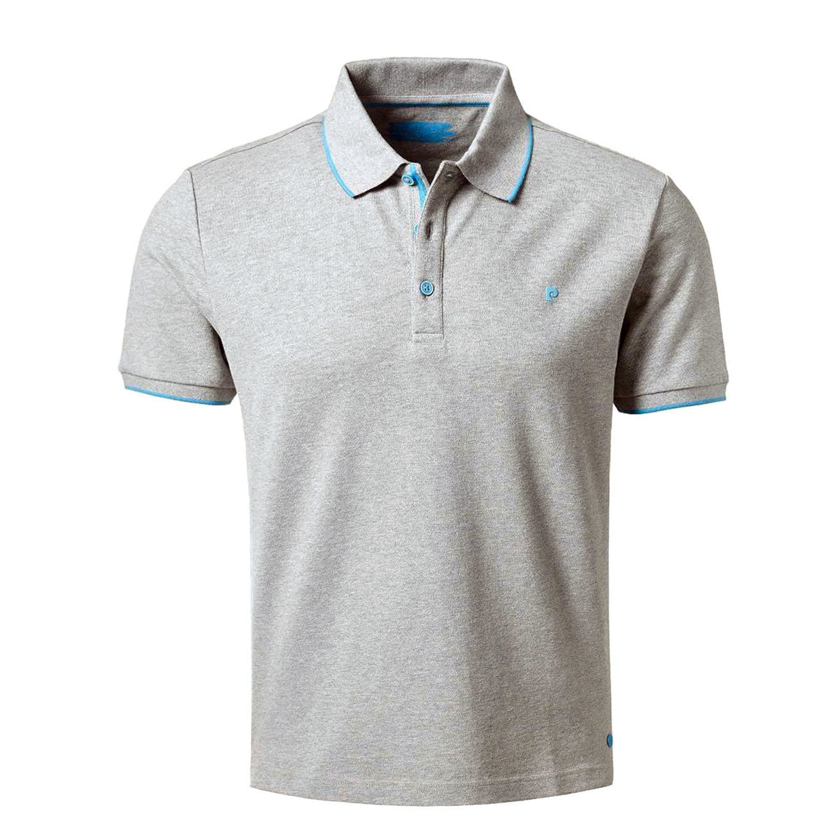 pierre-cardin-futureflex-szürke-turkiz-rovid-ujju-gombos-galleros-polo-tshirt-52354-81270-2600-öltözködés-ruházat-menswear-különlegességek-pamut-divatos-stilusos