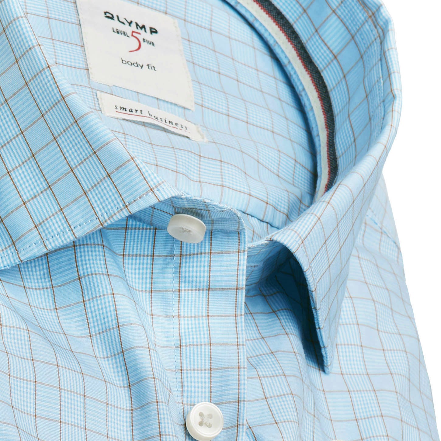 olymp-smart-business-level-body-fit-extra-karcsusitott-vilagos-kek-tartan-kockas-ferfi-ing-divatosan-elegans-trendy-oltozkodes-ruhazat-eskuvo-tel-ajandek-nyar-party-casual-osz-tiszta-pamut-vasalásmentes-ironfree-shirt