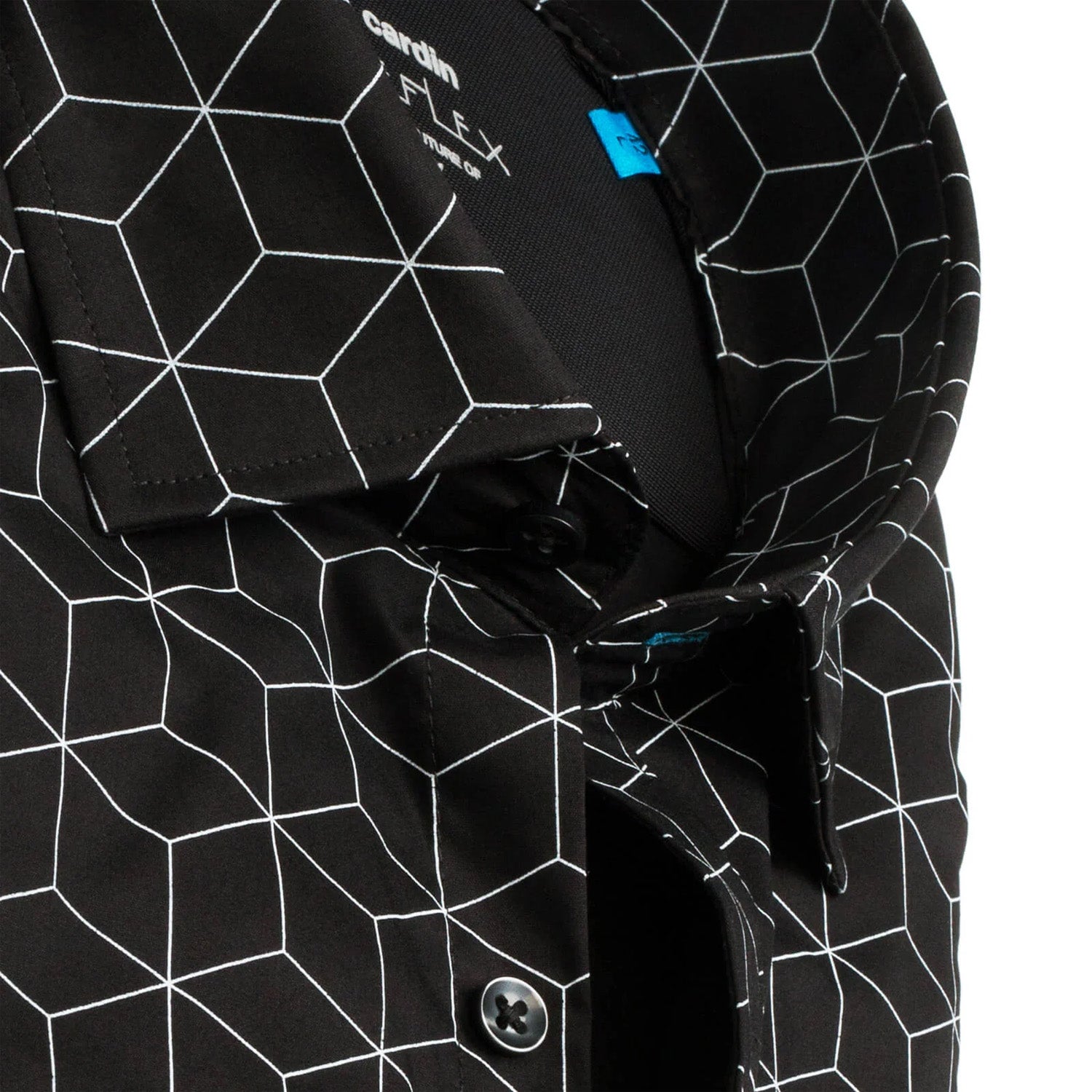 pierre-cardin-fekete-feher-geometria-hexagon-mintas-tiszta-pamut-ferfi-ing-geometria-vasalasmentes-2609390254500-futureflex-ruházat-öltözködés-stílus-matematika