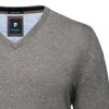 pierre-cardin-v-nyaku-szurke-grey-gyapju-pamut-pulover-felso-ferfidivat-oltozkodes-ruhazat-elegancia-stilus-eredeti-osz-finom-puha-tapintású-öltözet-felső-kötött-pullover