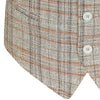 pierre-cardin-eredeti-kotott-vilagos-barna-drapp-kockas-madras-negyzetracsos-sportos-pamut-mellény-kardigan-ferfidivat-elegans-divat-tavasz-amalfi-gombos-eskuvo-vest