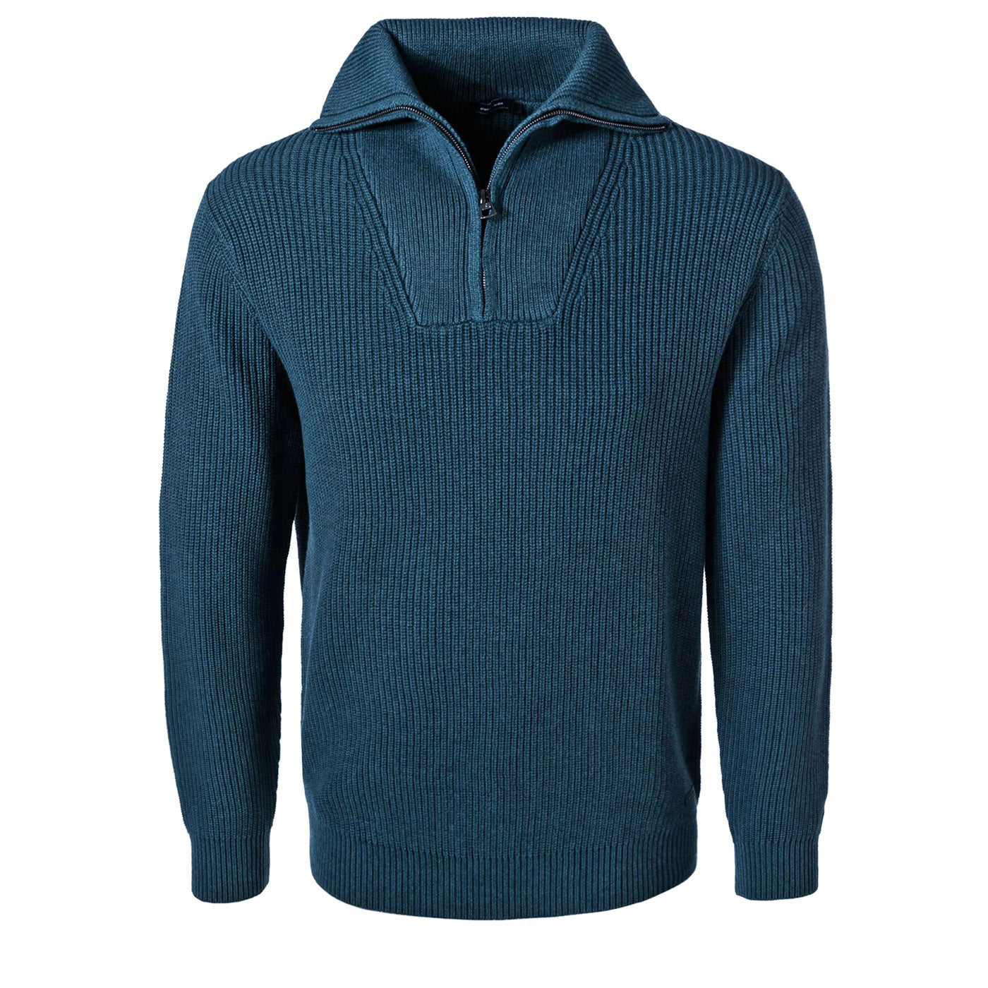 pierre_cardin_futureflex_luxor_Modern_Fit_türkizkek_karcsusitott_cipzaros_galleros_kotott_egyfalu_pamut_bolyhodas_allo_alaktarto_pamut_pulover_felso-c5-50162-5011-5311-öltözködés-ruházatkülönleges-divatos-knitted-makulátlan-megjelenés-tiszta-pamut-cotton