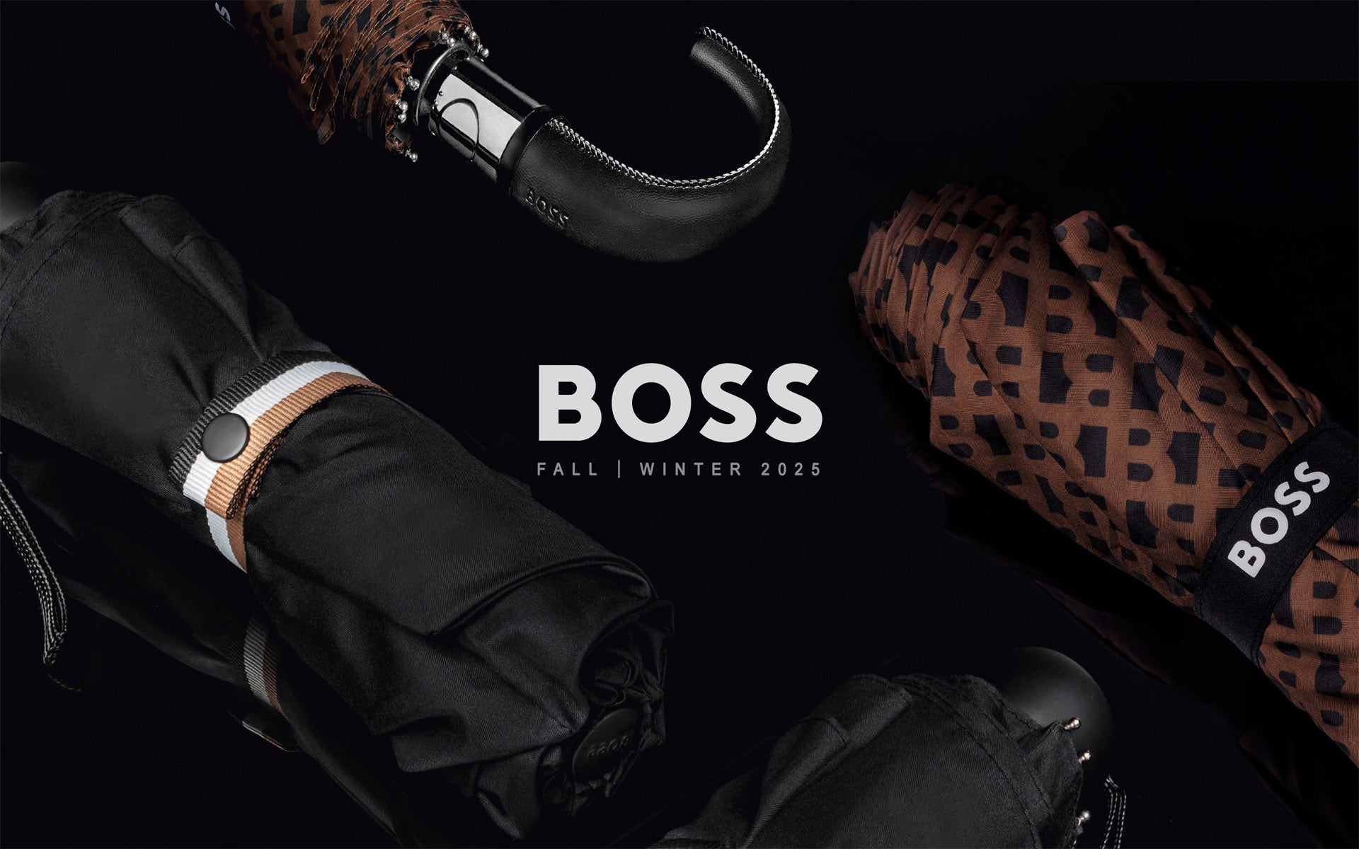 Boss-ferfi-markans-kulonleges-luxus-esernyo-osszecsukhato-umbrella-fekete-barna-camel-monogram-pocket-huf31oy-rainproof-vizallo-black tie-öltözködés-suit-öltöny-temetés-gyász-vihar-időjárás-waterproof-kiegészítő-prémium-minőség-ruházat-trend-menswear