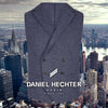 DANIEL HECHTER Limited Edition Modern Fit Ruthless Dupla Gombsoros Acélkék Navy Mellény